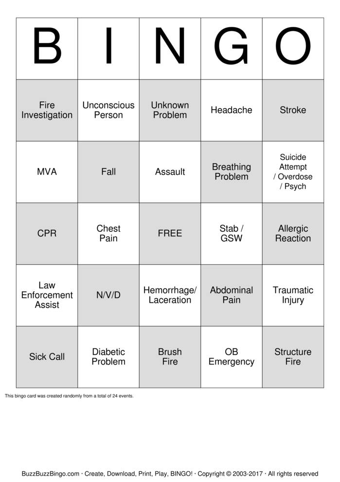 Diabetic Bingo Bingo Cards to Download, Print and Customize!