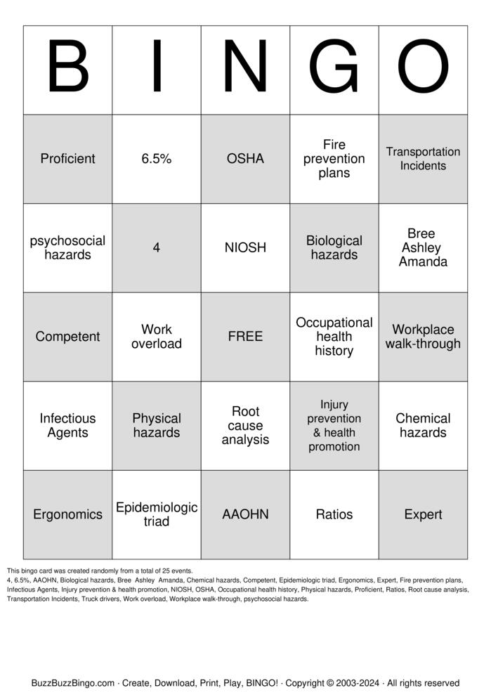 загрузить текст customizable bingo