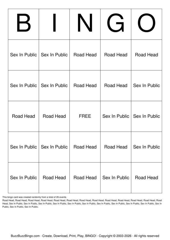 Download Free Custom Bingo Cards