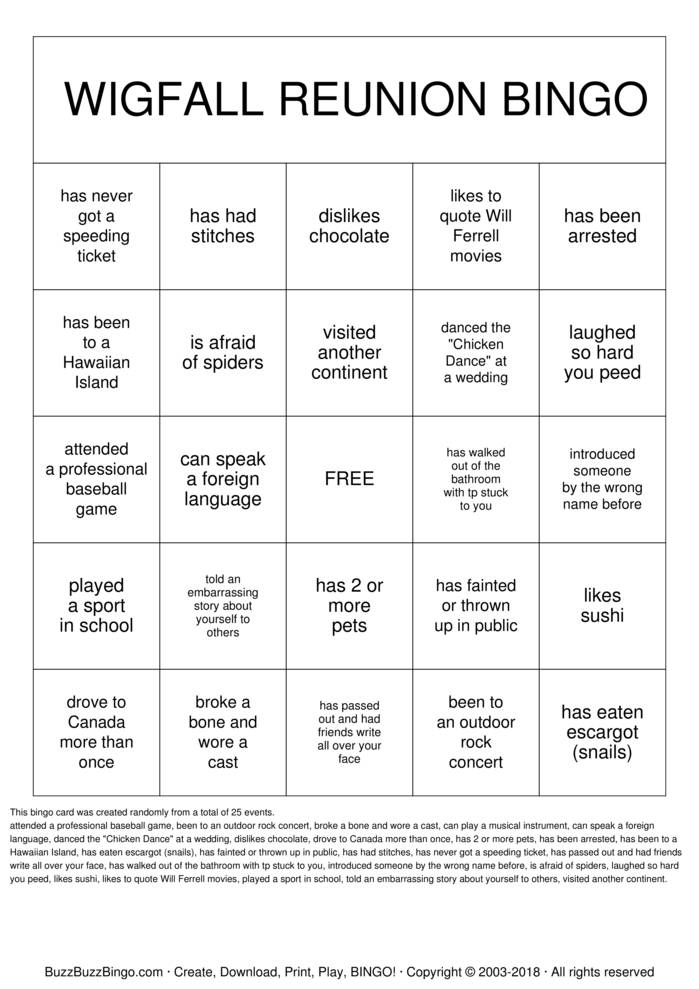 Download Free Getting to Know You! Bingo Cards
