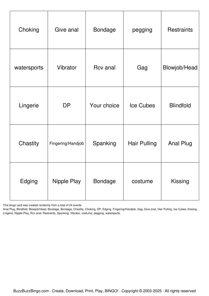 Download Free Null Bingo Cards