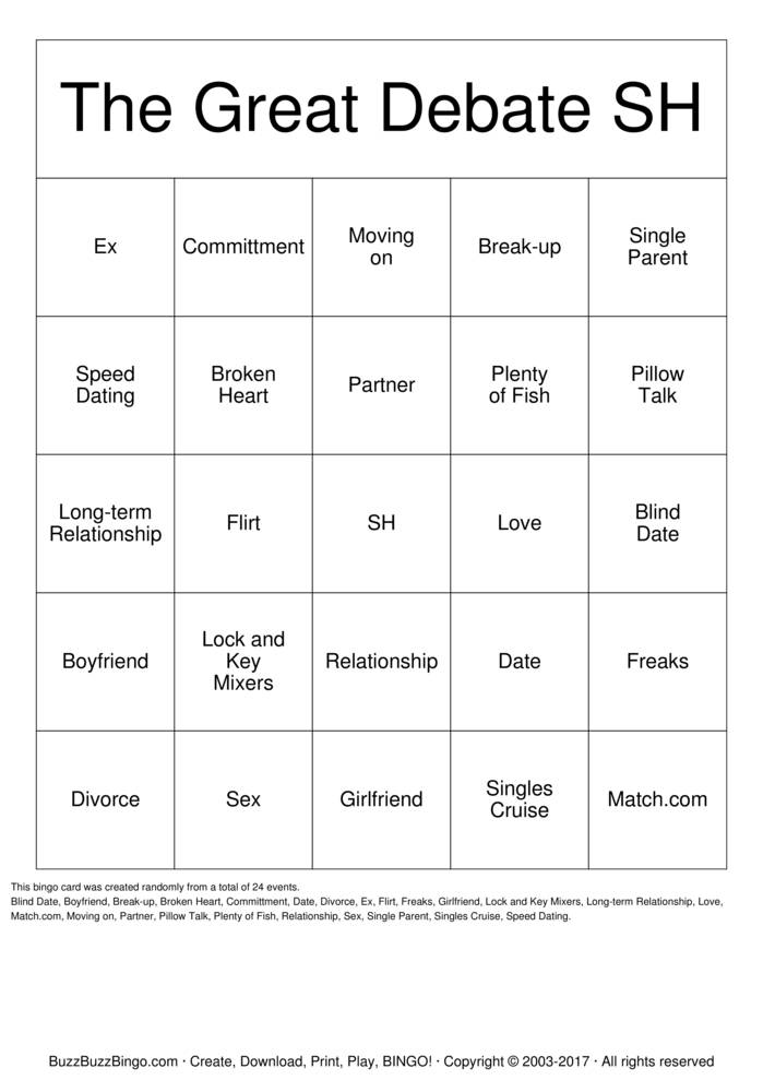 Download Free Sexes Hold'em Bingo Bingo Cards