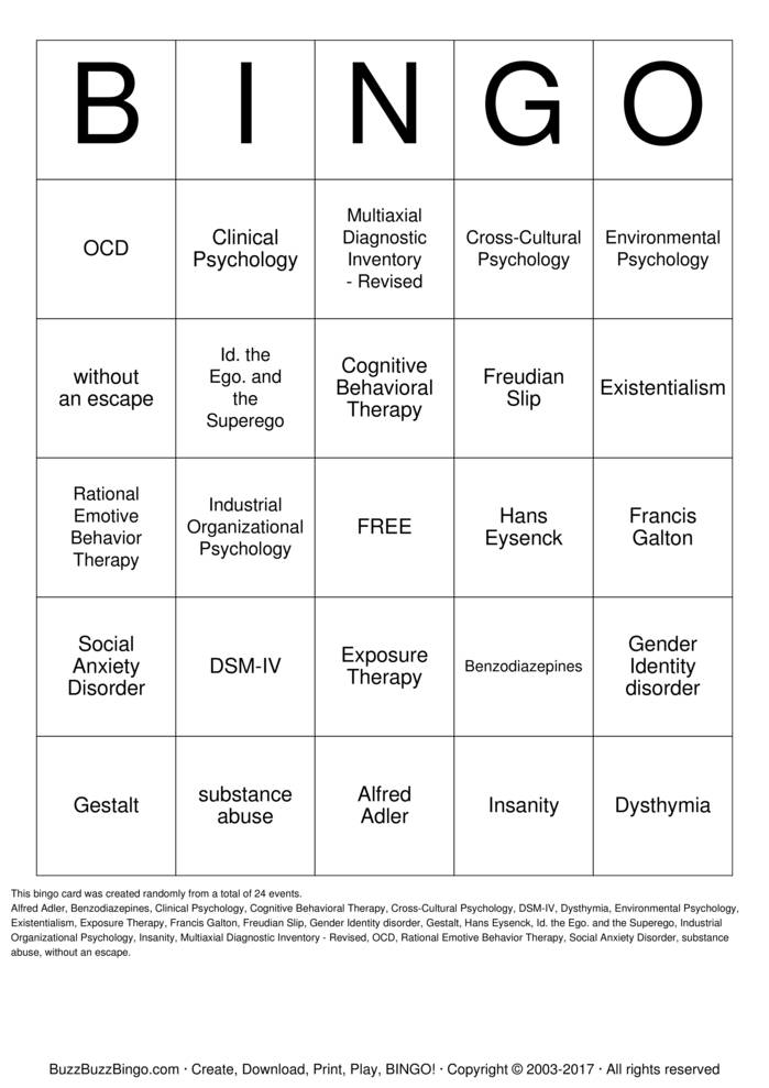 Download Free Custom Bingo Cards Download Free Custom Bingo Cards