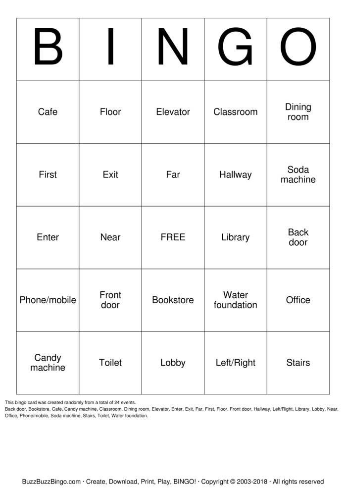ASL Bingo Cards to Download, Print and Customize!