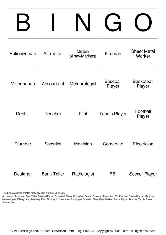 Download Free Bank Teller Bingo Cards Download Free Bank Teller Bingo Cards