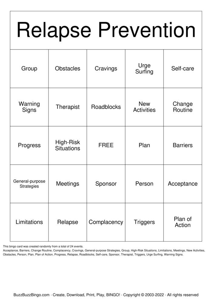 Download Free Custom Bingo Cards