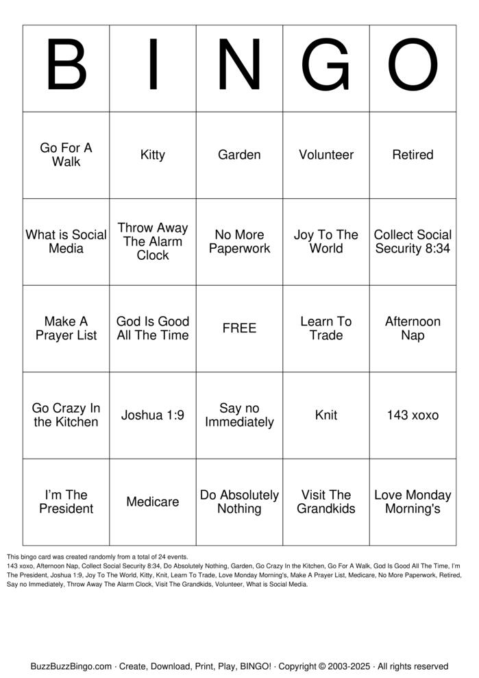 Download Free Custom Bingo Cards Download Free Custom Bingo Cards