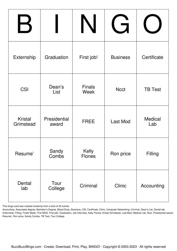 Healthy Teeth Bingo Cards to Download, Print and Customize!