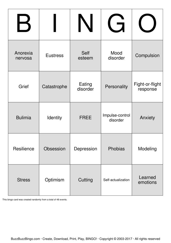 Social Skills Bingo Cards to Download, Print and Customize!