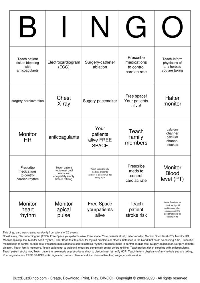music Bingo Bingo Cards to Download, Print and Customize!