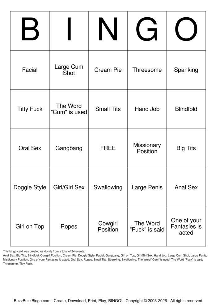 Download Free Custom Bingo Cards Download Free Custom Bingo Cards