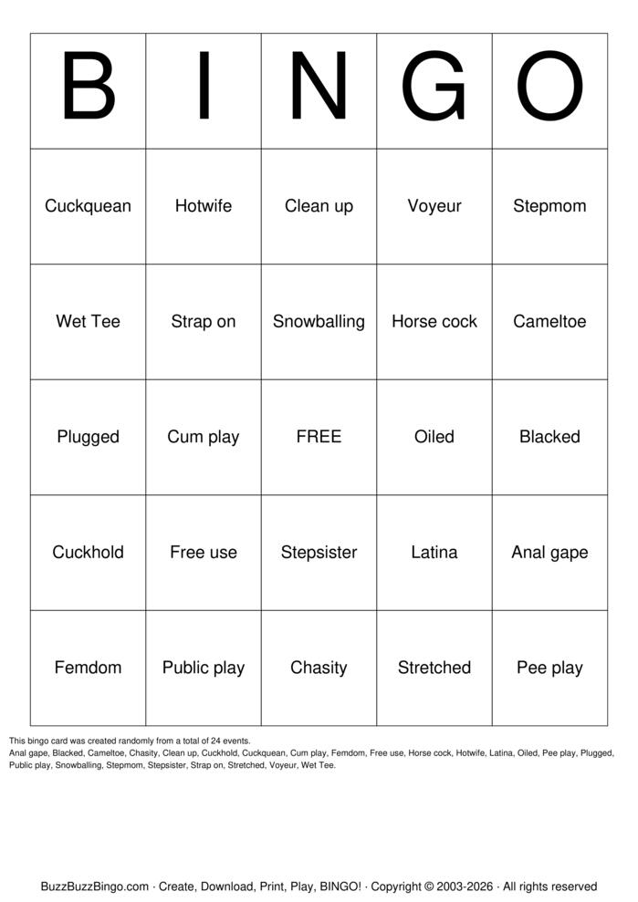 Download Free Custom Bingo Cards Download Free Custom Bingo Cards