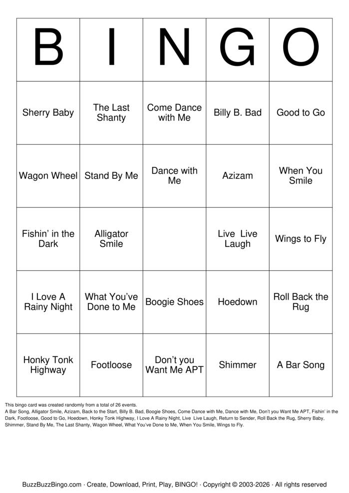 Download Free LD EM AB  Bingo Cards