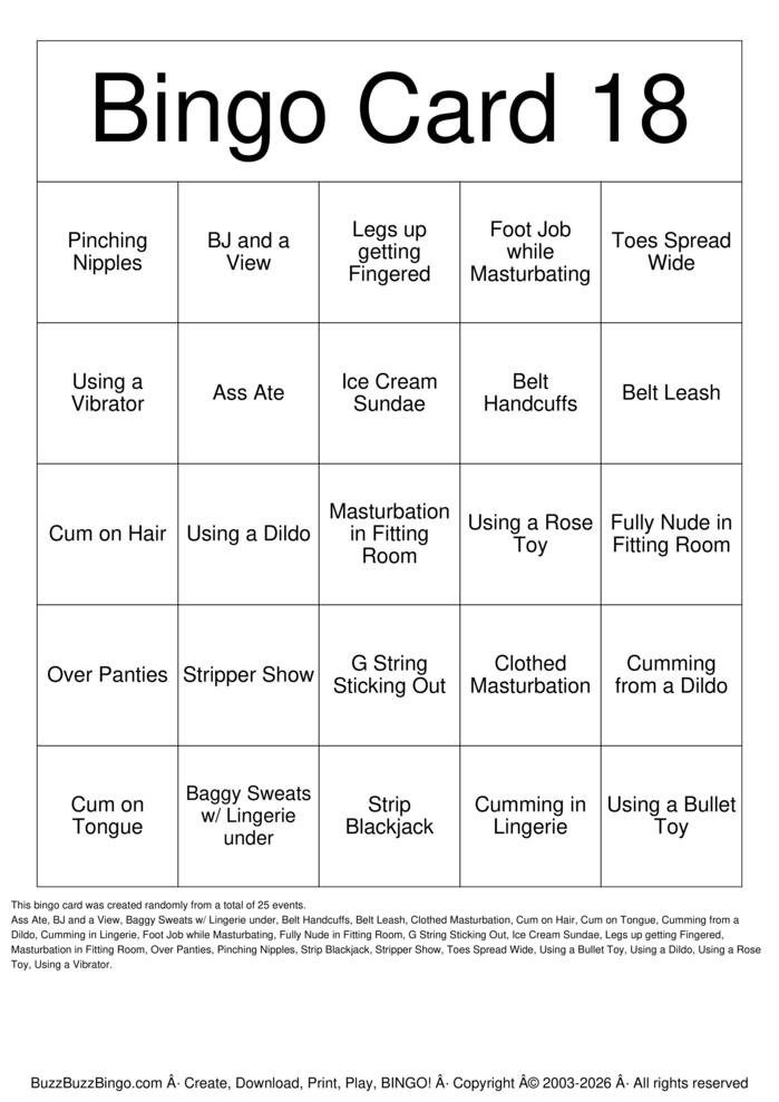 Download Free Bingo Card 18 Bingo Cards Download Free Bingo Card 18 Bingo Cards