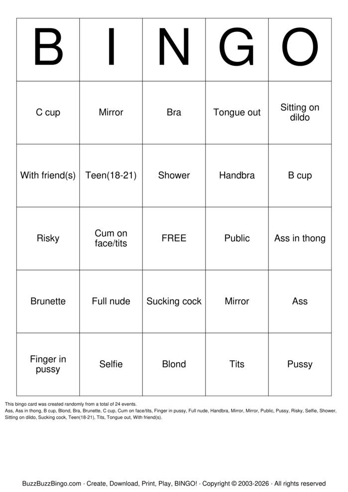 Download Free Custom Bingo Cards Download Free Custom Bingo Cards