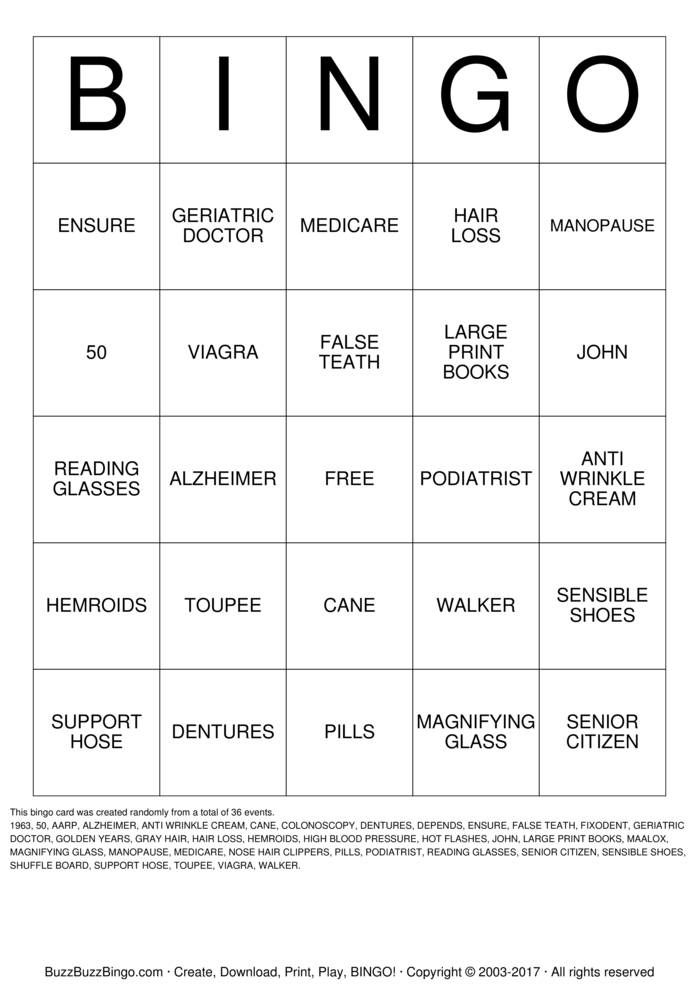 Download Free Custom Bingo Cards Download Free Custom Bingo Cards