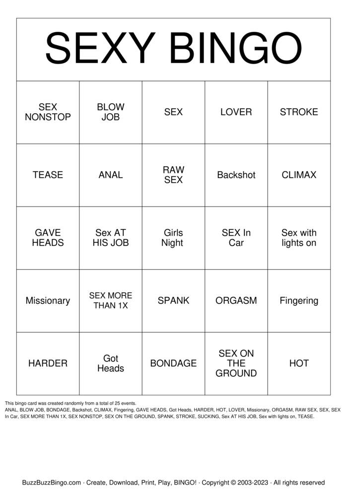 Oh You Nasty Nasty! Bingo Cards to Download, Print and Customize!