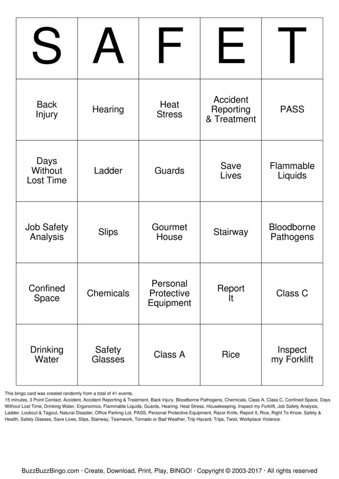 Download Free Custom Bingo Cards Download Free Custom Bingo Cards