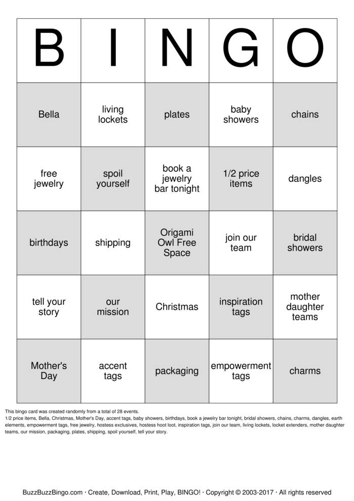 Owl Bingo Bingo Cards to Download, Print and Customize!