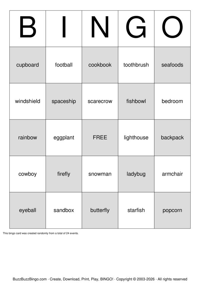Download Free Tanish 2222 Bingo Cards