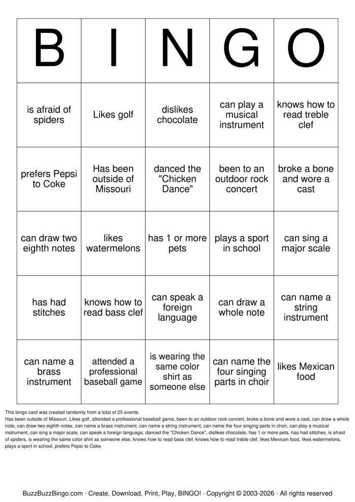 Download Free Find Someone Who... Bingo Cards Download Free Find Someone Who... Bingo Cards