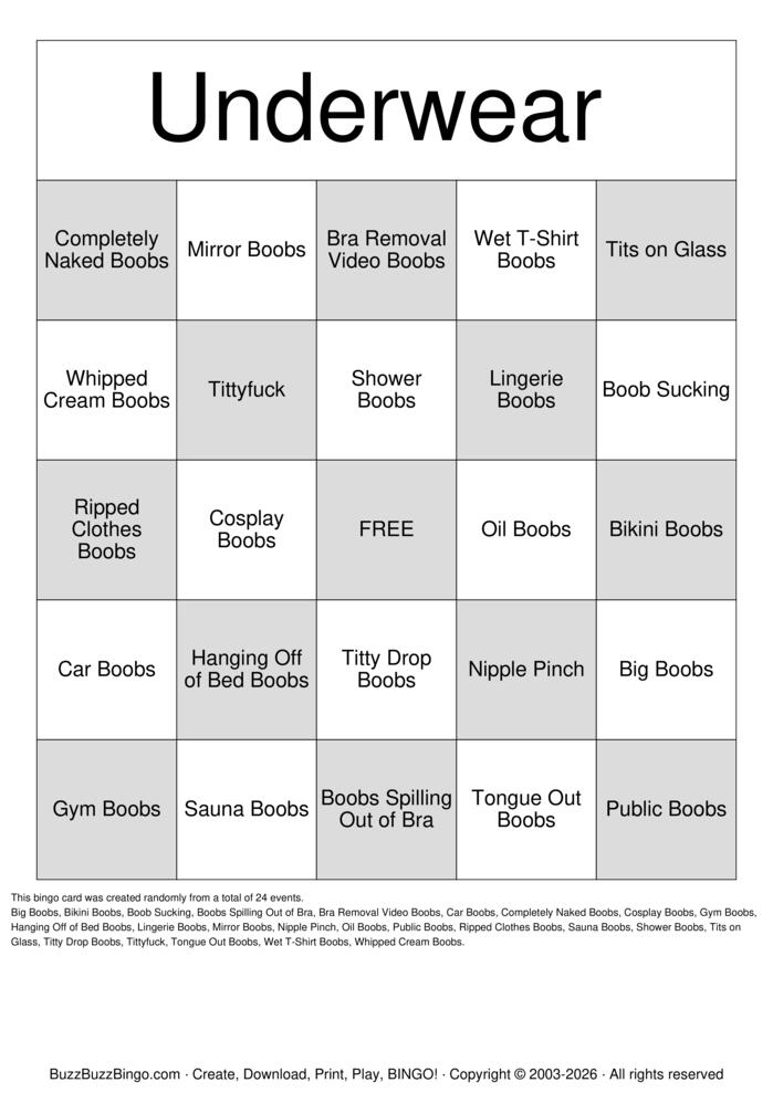 Download Free NSFW Bingo Bingo Cards Download Free NSFW Bingo Bingo Cards