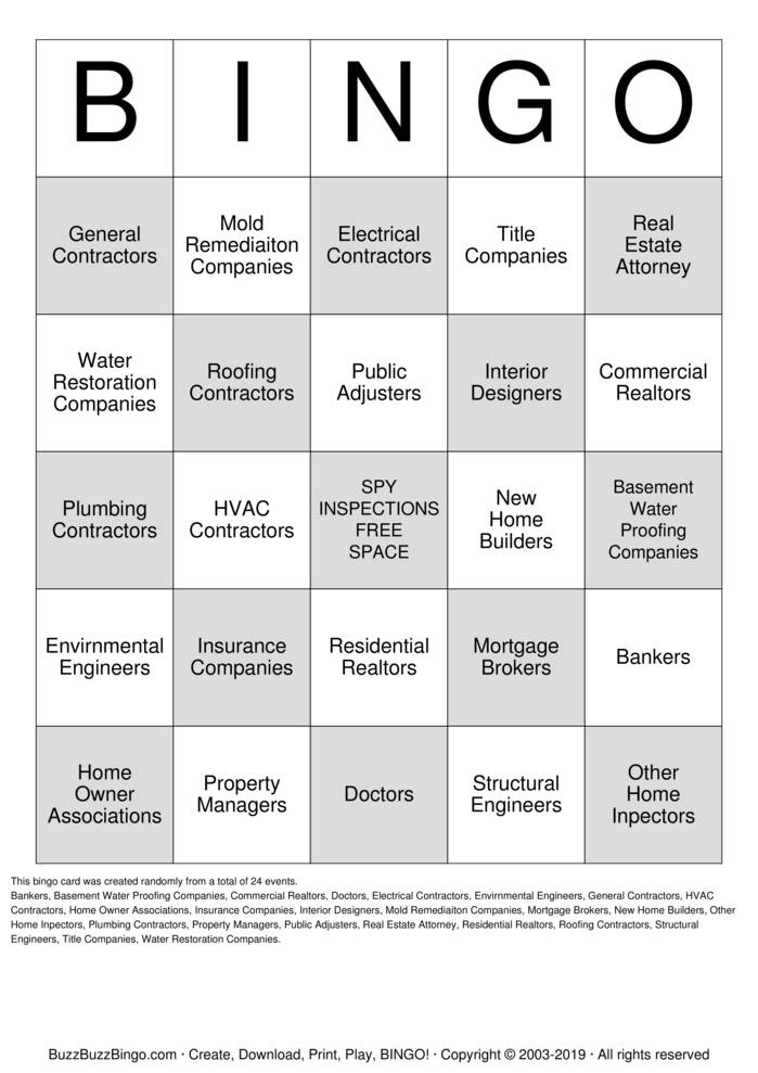Download Free BNI Refferal Bingo Cards Download Free BNI Refferal Bingo Cards