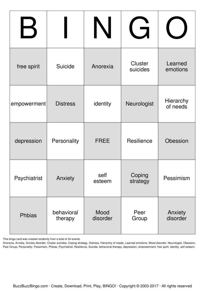 Download Free Custom Bingo Cards Download Free Custom Bingo Cards