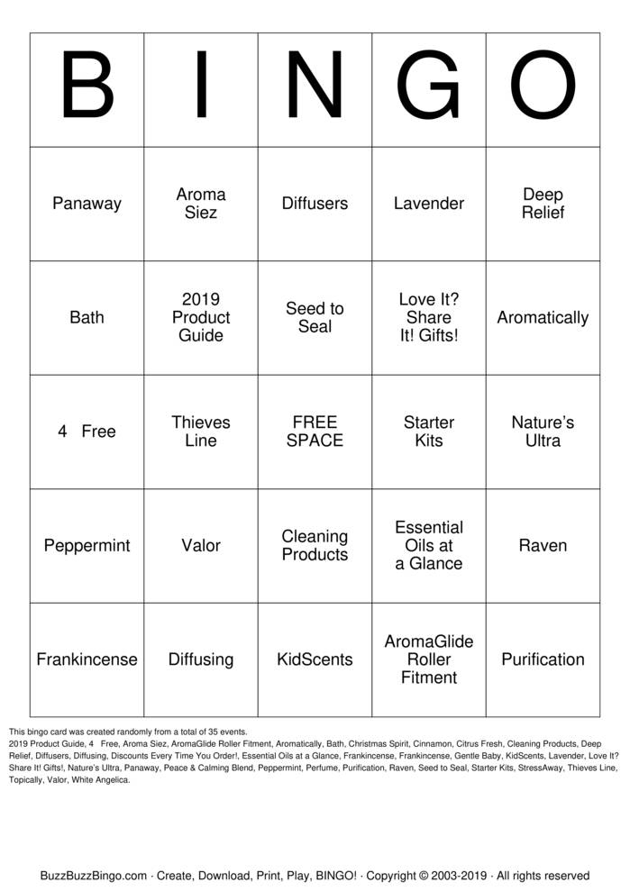 Download Free Oily Bingo Bingo Cards Download Free Oily Bingo Bingo Cards