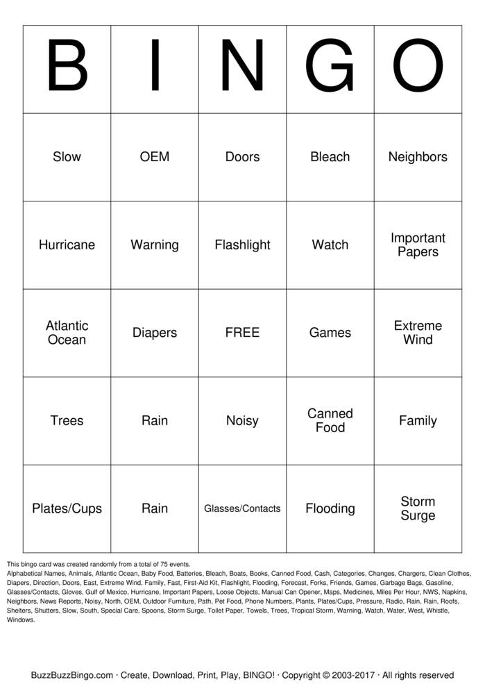 Download Free Custom Bingo Cards Download Free Custom Bingo Cards