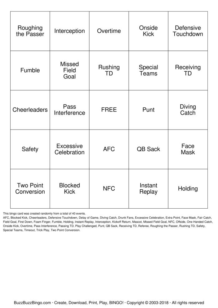 Custom Bingo Cards to Download, Print and Customize!
