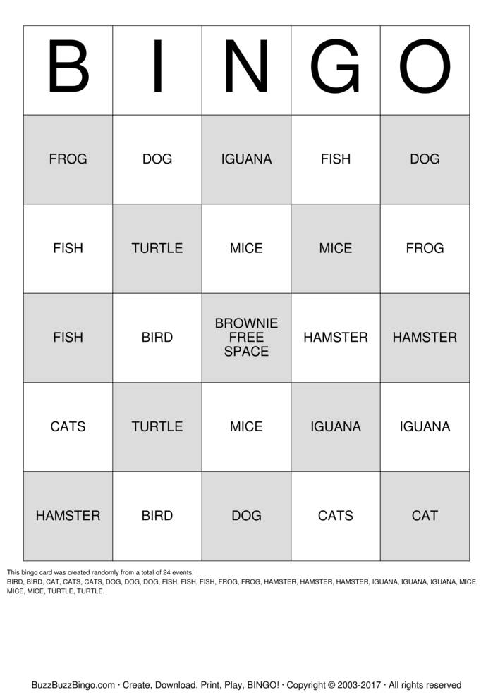 Custom Bingo Cards to Download, Print and Customize!