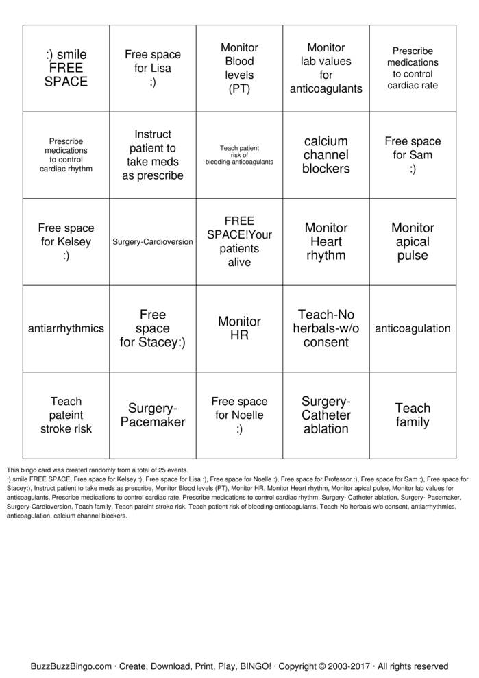 Custom bingo cards to download print and customize 