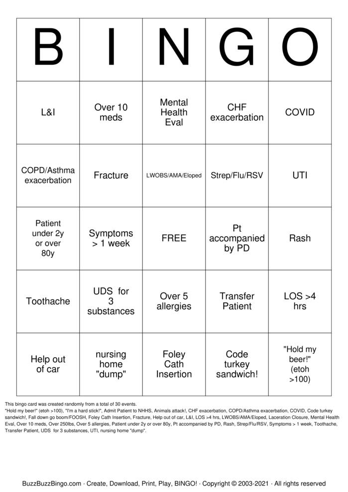 Custom Bingo Cards to Download, Print and Customize!