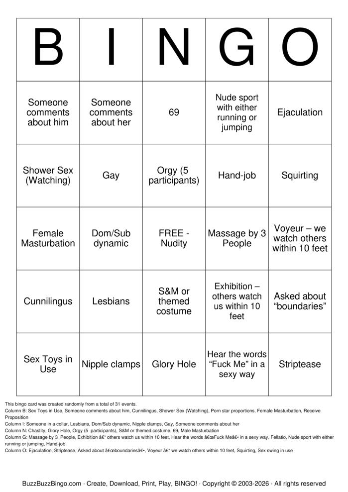 Download Free NCN BINGO Bingo Cards
