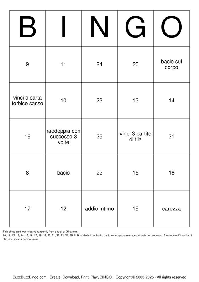 Download Free DIRTY BINGO Bingo Cards Download Free DIRTY BINGO Bingo Cards