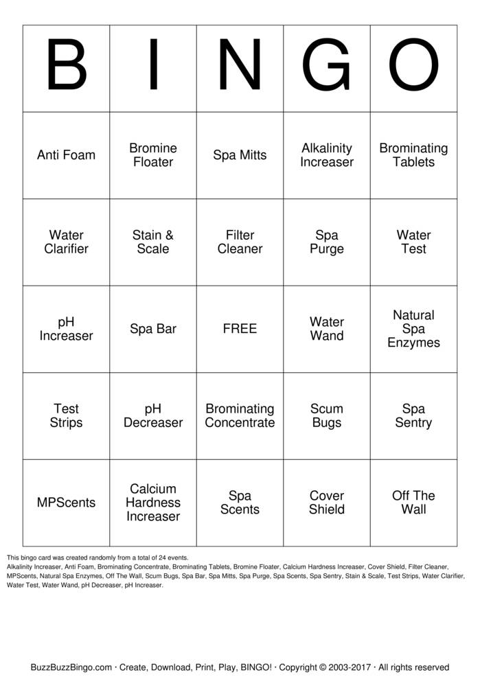 Seven Seas Home Leisure Center Bingo Cards To Download Print And Seven seas home leisure center bingo cards to download print and