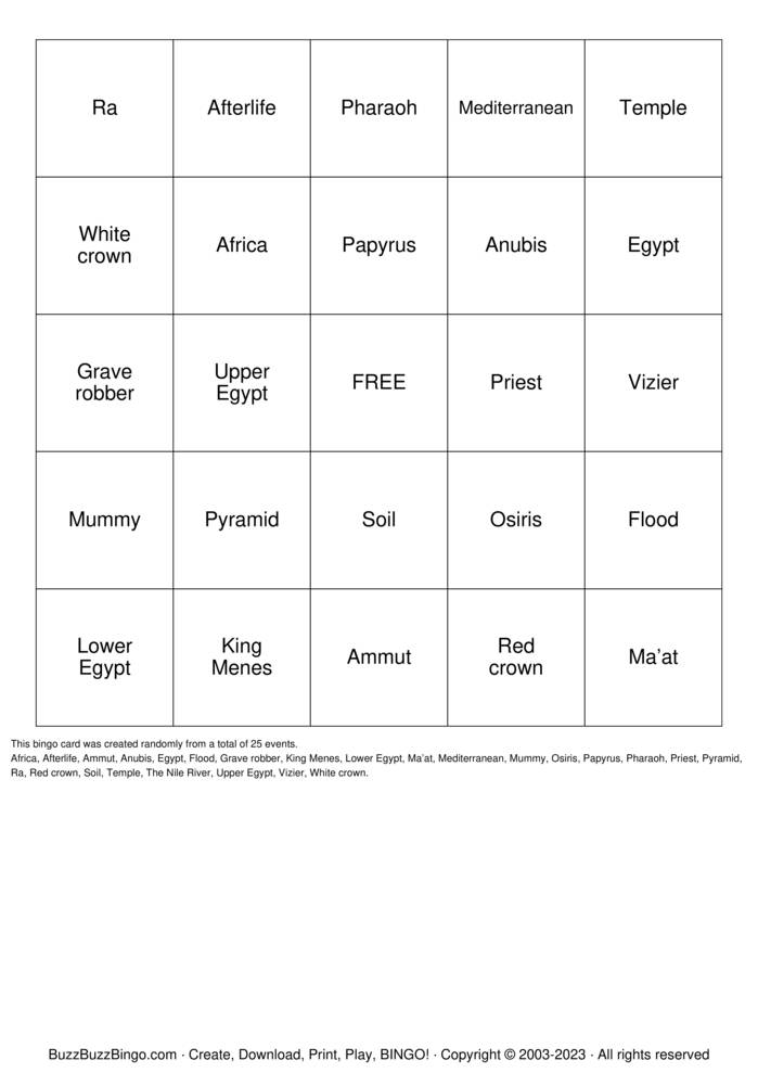 Custom Bingo Cards to Download, Print and Customize!