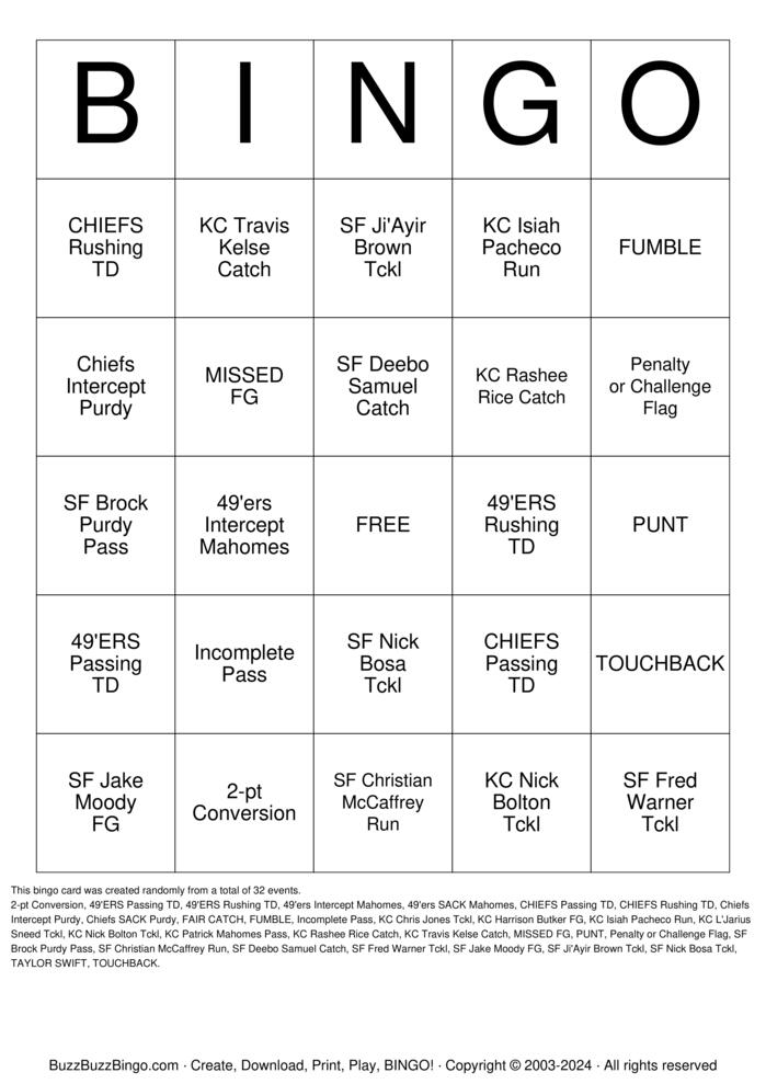 Download Free Custom Bingo Cards Download Free Custom Bingo Cards