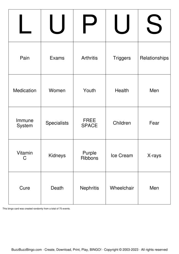 Custom Bingo Cards to Download, Print and Customize!