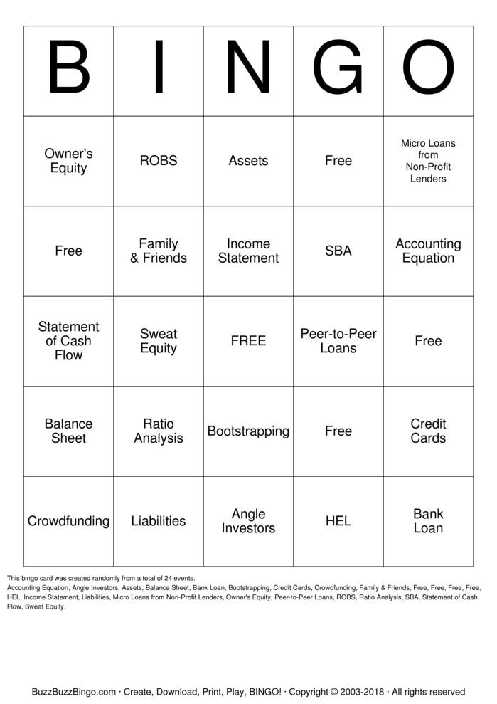 Unit 6 Bingo Cards to Download, Print and Customize!