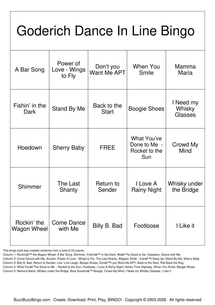 Download Free LD EM AB  Bingo Cards