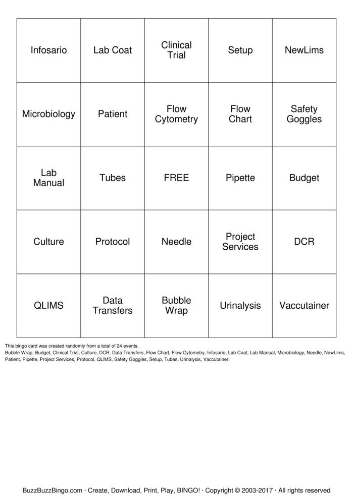 Download Free QINGO Bingo Cards