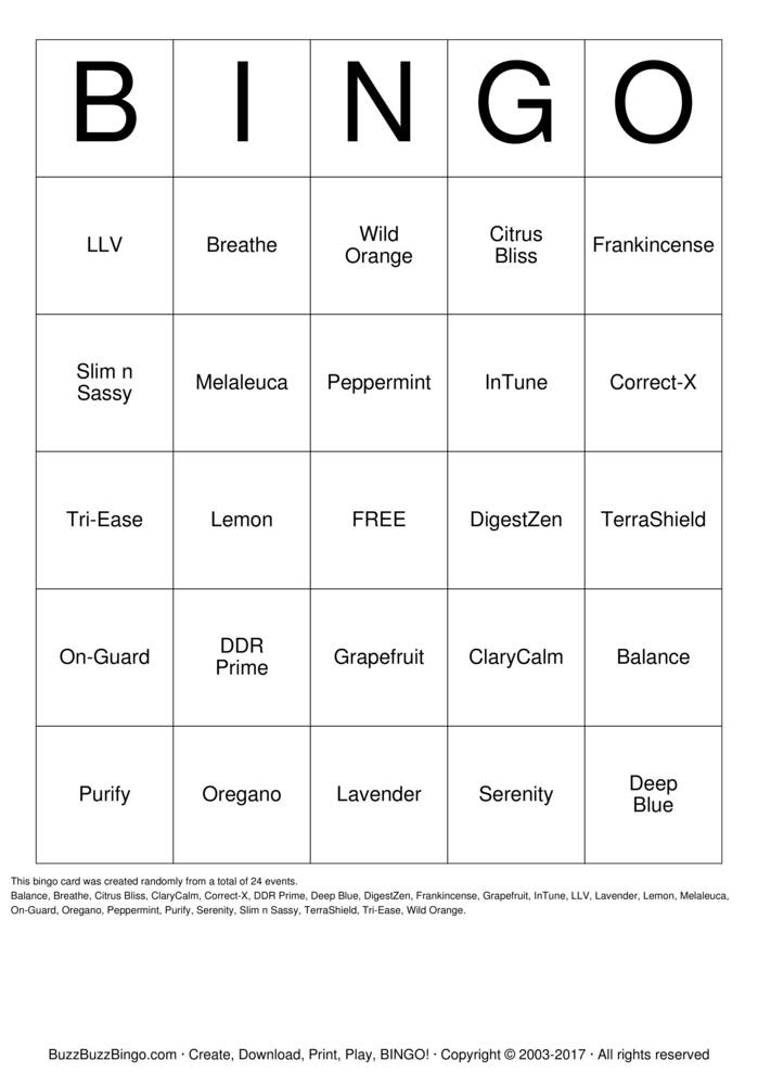 Download Free RELAX Bingo Cards