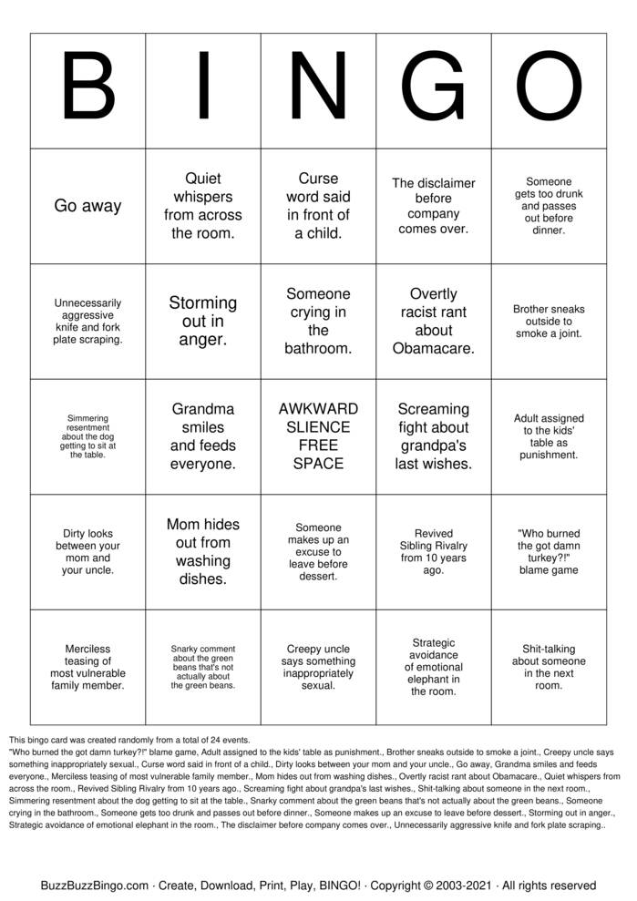Download Free Christmas Bingo 202 Bingo Cards