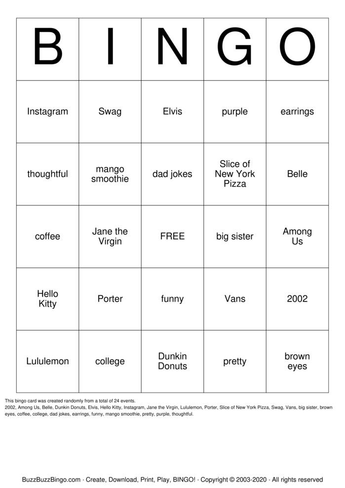 Download Free Happy (Covid) 19th Birthday, Taylor! Bingo Cards Download Free Happy (Covid) 19th Birthday, Taylor! Bingo Cards
