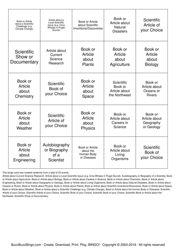Download Free Custom Bingo Cards Download Free Custom Bingo Cards