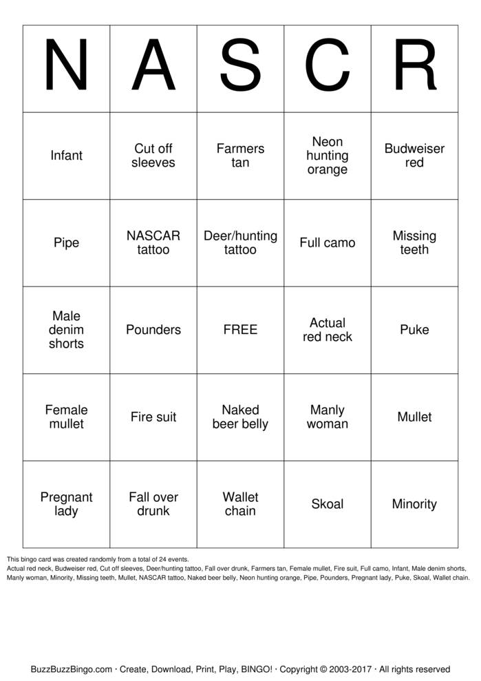 Bingo Cards to Download, Print and Customize!