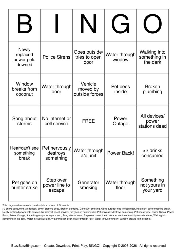 Download Free Typhoon Bingo Bingo Cards Download Free Typhoon Bingo Bingo Cards