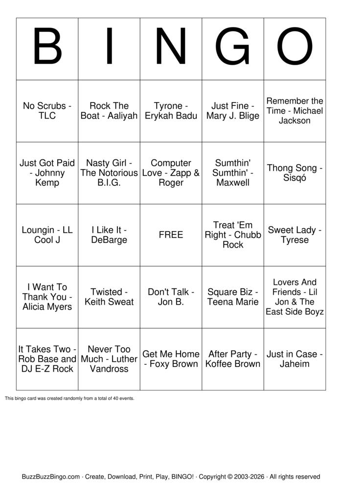 Download Free Grown Folks Groove Bingo Cards Download Free Grown Folks Groove Bingo Cards